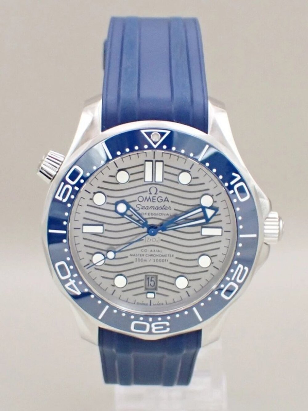 OMEGA Seamaster Diver 300M Watch Co-Axial 42mm Stainless Steel Blue